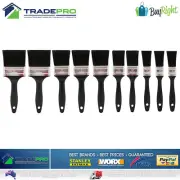 Paint Brush 10pc Set Buy Right® Painting Kit Brushes 25mm 38mm 50mm 75mm 5557582