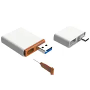 Dual USB TF nCARD NM Nano Memory Card 3.1 Type-C Card Reader Dual Port Adapter G