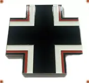 German Panzer Tiger Luftwaffe Stuka War Battle Cross Sticker ME FW Tank Fighter