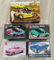 AMT 1/25 Model Kits Set Of 5 Piranaha Quaker State Grand Prix Chevy Nova Bel Air