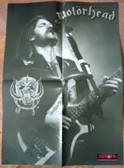 MOTORHEAD POSTER !!! Lemmy/Thin Lizzy/Venom/Metallica/Ace Of Spades/Accept/DIO !