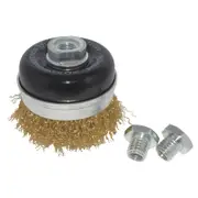 Josco 75mm Wire Wheel Tyre Cord Brush