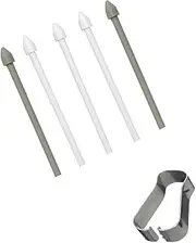 Ubrokeifixit Galaxy Tab S7 Plus Touch Stylus S Pen Replacement Tips/Nibs for Samsung Galaxy Tab S7 11.0" Wi-Fi/LTE/5G,Tab S7+/S7 Plus 12.4" Wi-Fi/LTE/5G (Tab S7/S7+ Tips-White)