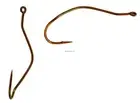 Mustad Ultrapoint Slow Death Aberdeen Sharp Hook Bronze 25/Pack 33862NP-BR-1-25U