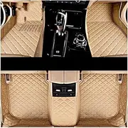 Custom Car Floor Mats Custom Car Floor Mats for SsangYong for Actyon 2005-2014 2015 2016 2017 2018 2019 2020 2021 2022 Auto Carpets Foot Coche Car Mats(Beige)