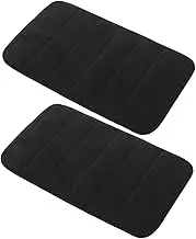 Alipis 2Pcs Water Absorbent Indoor Doormats Soft Memory Entrance Mats Non Slip Floor Rugs for Front Back Door for Kitchen and Bathroom Use Design