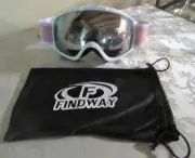 Findway Unisex UV Protection Over Glasses Snow-Board & Ski Goggles * New w/Tags