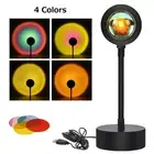 USB 5V Tuya Smart Sunset Lamp Night Light Sunset Projector Smart Life APP Remote