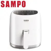 在飛比找松果購物優惠-SAMPO 微電腦觸控氣炸鍋 KZ-W19301BL (8.