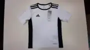 ADIDAS Aeroready Athletic Youth T Shirt, Size XS (7/8), White & Black, NEW!!