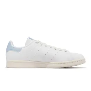 adidas 休閒鞋 Stan Smith W 女鞋 白 藍 皮革 三葉草 愛迪達 IE9646