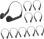 Gatuida 10pcs Swimming Nose Clips Nose Plugs Storage Box for Diving Surfing and Water Sports Comfortable Fit for Adults Grey