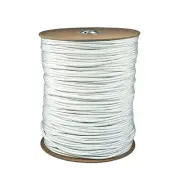 White Paracord 1000 Ft Spool Mil Spec Outdoor Rope Parachute Cord Tie Down