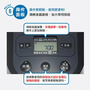 TIGER虎牌 6人份 tacook健康型微電腦多功能電子鍋_日本製造(JBX-A10R)