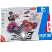 Gesture Sensing RC Stunt Car With Light & Music Double-Sided D-rift Car Toy MIV