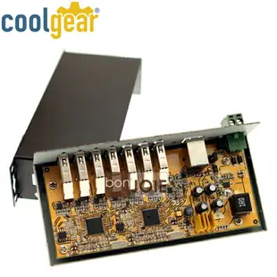 ::bonJOIE:: 美國進口 CoolGear 7 Port Industrial USB 3.0 Hub Metal Case 金屬外殼七孔集線器 (USBG-7U3ML) 鐵殼 7-Port