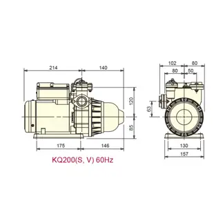 超快速出貨 木川 1/4 hp KQ200N 流控恆壓泵 東元馬達 靜音加壓機 塑鋼電子穩壓加壓馬達 電子式穩壓機