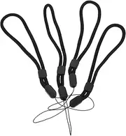 4pcs Crutches Trekking Pole Lanyard Walking Cane Wrist Strap Walking Stick Accessories Securing Elastic Rope Buckle Walking Pole Hiking Backpack with Pole Holder Walking Handrail