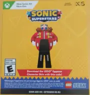 Sonic Superstars Lego Eggman Character Add-on DLC ONLY for Xbox One 1 Series X S