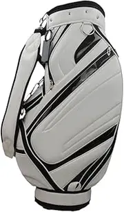 Tadill Golf Club Bag, Golf Cart Bag, Multiple Pockets, PU Leather Holder, Golf Bag, Golf Travel Bag for Golf Accessories, Golfer