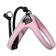 Tre Ponti Genesis Adjustable Step In Harness For Dogs And Cats, Pink