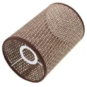 Rattan Lamp Shade For Table Lamp E14/E27 Base Replacement Lamp Shade Cover