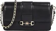 [Tommy Hilfiger] Heritage Leather Bag with Chain Crossbody Strap