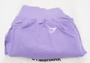 Gymshark Women's Vital Seamless 2.0 2-in-1 Shorts Bright Purple Marl XXL New
