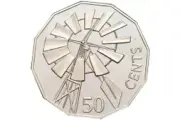 2002 50c Fifty Cents - Year of the Outback - Commemorative Coin circulated condition