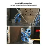 2x Switch Welding Holder 50KG Strong Magnetism 90° Welding Fixture For Stee