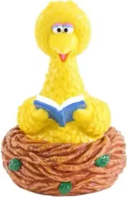 Penn-Plax Officially Licensed Sesame Street Aquarium Ornament Big Bird 4.25"Tall