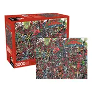 3000pc Aquarius Marvel Despicable Deadpool 82x115cm Jigsaw Puzzle Game 14y+