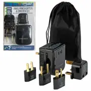 Travel Power Voltage Converter AC Adapter 1875 Watt 4 Plugs 110-220 V Transform