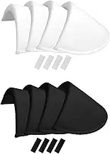 Lilihuimaoyi 8X Set in Shoulder Pads Shoulder Strap Cushion for Dresses Men Slanted Shoulder