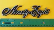 NEW 1977- 1978-1979-1980 Oldsmobile Ninety Eight 98 Fender-Quarter Panel Emblem