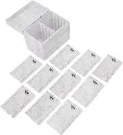 False Eyelash Storage Container,10 Layers Arylic Grafting Eyelash Extension Box Organizer Lash Storage Box for Home Beauty Salon