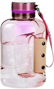 1.5L Molecular Hydrogen Rich Water Bottle Portable Hydrogen Water Generator Maker Ionizer Machine 6 Min Make Hydrogen Content Up to 1200 PPB for Improve Alkaline Water Quality(Pink)