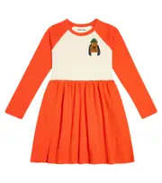 [Mini Rodini] Mini Rodini Bloodhound cotton jersey dress Y 6/7 red