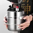 Uncoated Mini Pressure Pot Super Rice Cooker Home Gas Induction Cooker