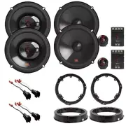JBL Stage3 6.5" Component/Coaxial Speakers Package for 2007-2017 Chevy Equinox (for: Chevrolet)
