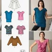 ChicStitch Misses Tops Pattern R5 (Sizes 14-22)