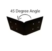 Octagonal Angle Bracket Structural Design for 6x6 Post, 6x6 Pergola Bracket,