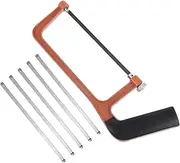 HOMOBABE 1Set Woodworking Hacksaw Mini Hand Saw for DIY Projects Safe Easy to Use for Woodworking Includes Saw Blades for Crafting and Repairs