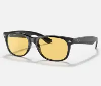 在飛比找新光三越 skm online優惠-【RAYBAN】膠框黃色太陽眼鏡