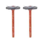 Dremel Stainless Steel Brush 19mm (530-2) - 2 Pack Power Tools Wire Brushes