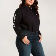 Ariat Team Kirby Plus Black Logo Top