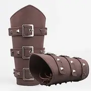 Armband Wide Archery Arm Guard Viking Bracer Gauntlet Wristband Bracelet Retro Vintage Medieval Renaissance 17th Century 1 Pair