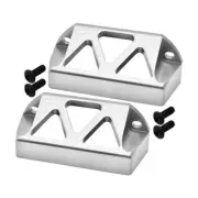 GPM Racing Aluminum 7075 Guards Steering Servo Silver for Traxxas 1:10 E-Revo
