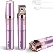 Hair Removal Epilator for Women, Rechargeable Facial Epilator Hair Remover, 2-In
