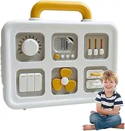 Sensory Board - Fine Motor Toys | Learning Fine Motor Skills Travel Activity Board Busy Toys for 1 Year Old Children